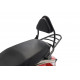 RR CARRIER WITH BACKREST, SH.BLACK, MIO