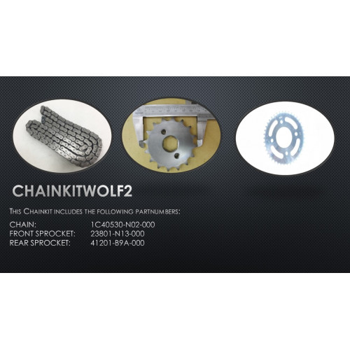CHAINKIT WOLF125 PD12A1-6