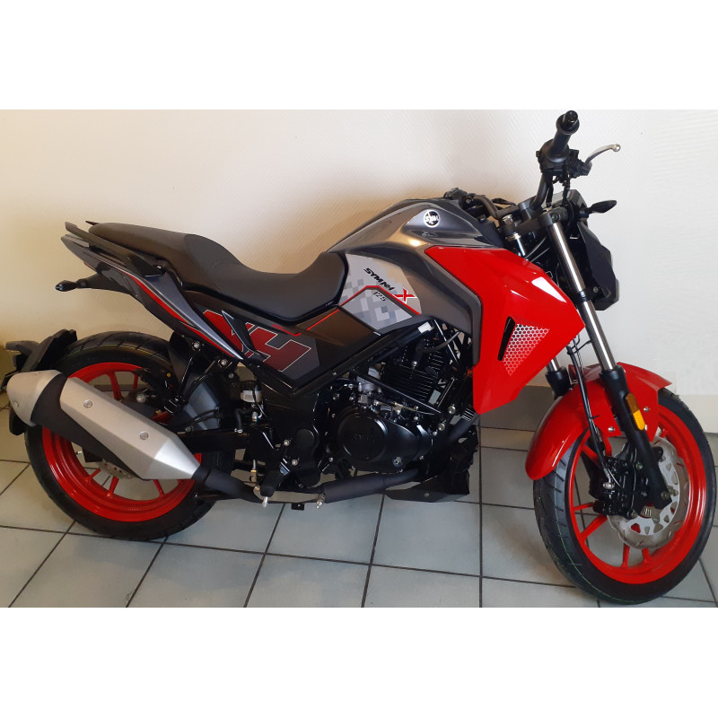 NH-X 125 ABS ROUGE/GRIS E5