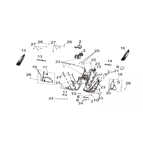 FLOOR PANEL  BK-001U