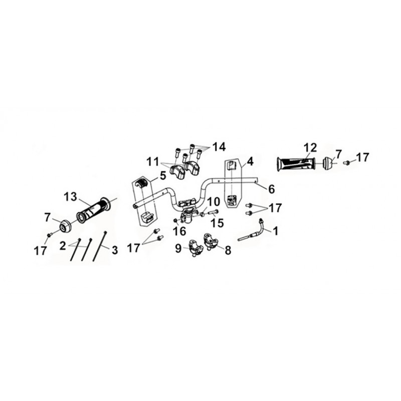 THROTTLE CABLE COMP.