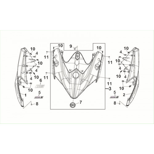 R FR COVER BUP-275U
