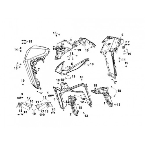 R. FR. COVER GARNISH