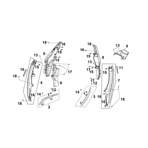L. BODY COVER ASSY