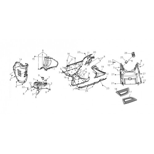 CENTER COVER