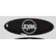 SYM OVALE DOME STICKER 19 X 73