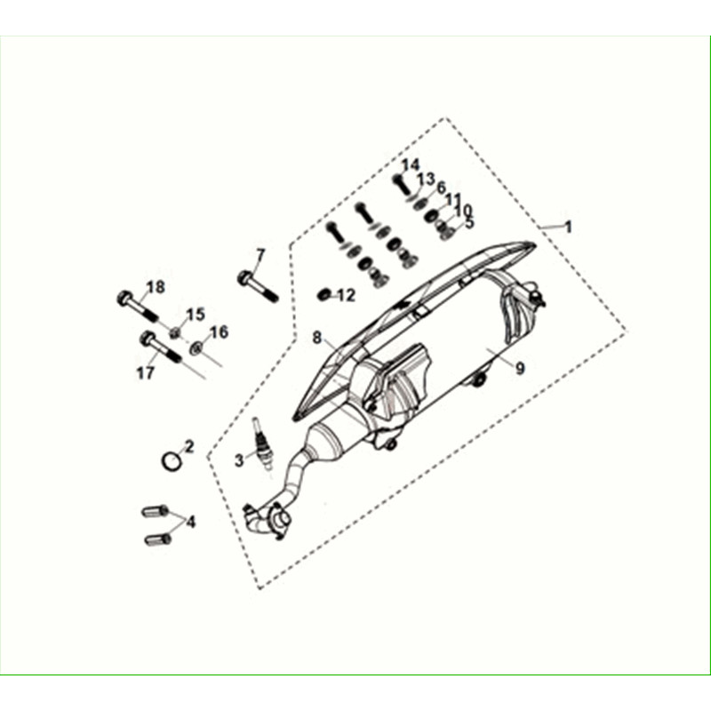 MUFFLER PROTECTOR