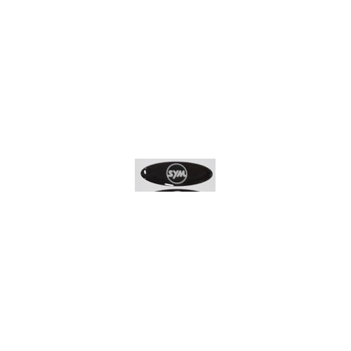 SYM OVALE DOME STICKER 19 X 73