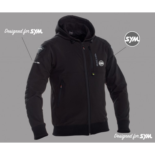ATOM HOODIE BLACK SYM L