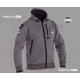 ATOM HOODIE GREY SYM XL