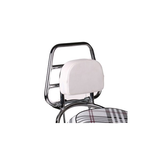 COUSSIN BLANC POUR PORTE-BAG. RABATTABLE