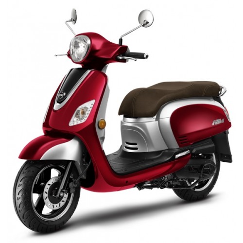 FIDDLE III 125S ROUGE/SILVER EURO 4