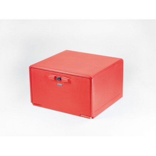 CAISSE DE LIVRAISON SCOOTER 85L ROUGE