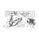 FACE AV NOIRE MAT BK-001UL AVEC ADHESIF