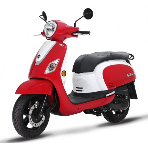 FIDDLE III 125I ROUGE/BLANC EURO4 2018