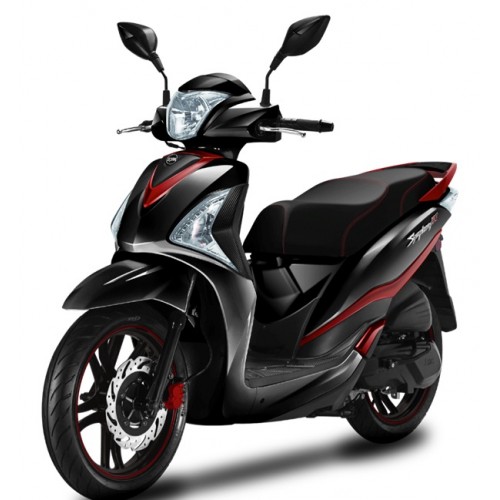 SYMPHONY ST 125 NOIR/ROUGE - EURO4