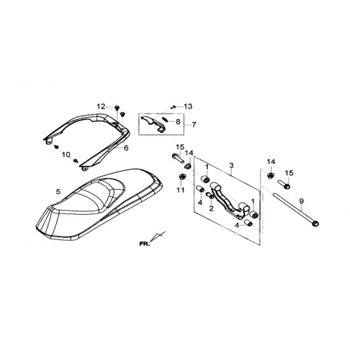 ARCEAU NOIR MAT GY-7450U