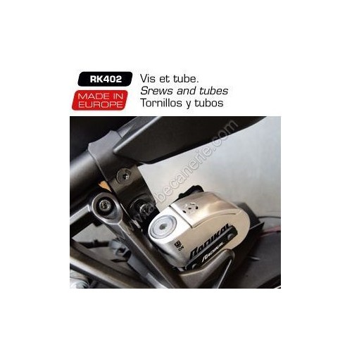 SUPPORT UNIVERSEL DE BLOQUE DISQUE AVEC OU SANS ALARME RADIKAL RK402