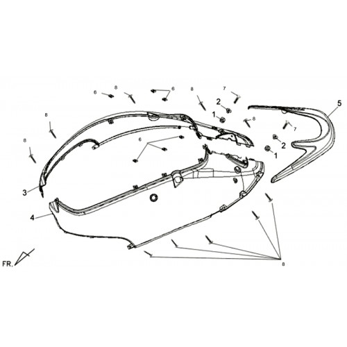 CARENAGE LATERAL