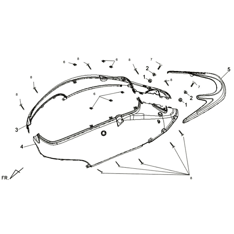 CARENAGE LATERAL