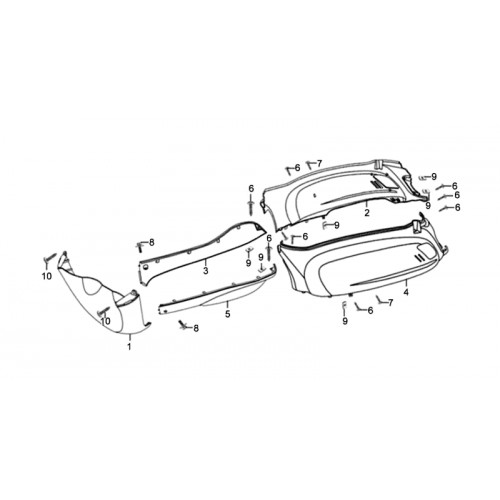 BAS DE CAISSE DROIT BLANC MAT WH003U