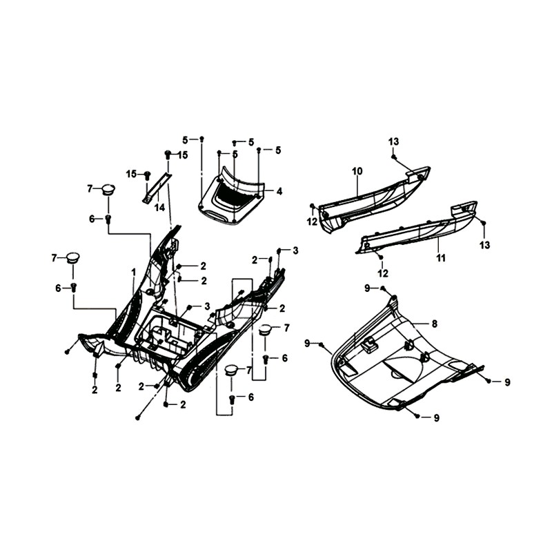 R. SIDE COVER(BU-280S)