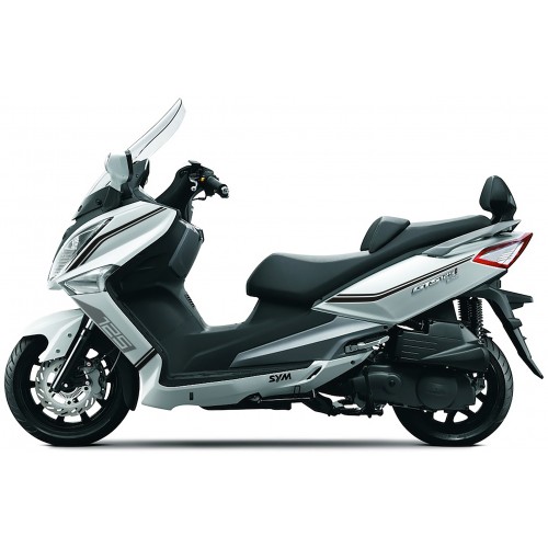 JEU D'ADHESIFS NOIRS GTS/JOYMAX 125