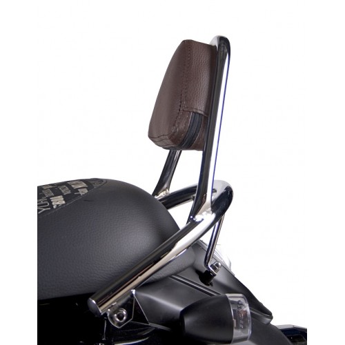 SISSY BAR+COUSSIN MARRON