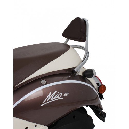 P-BAGAGES+SISSYBAR CHROME+COUSSIN MARRON