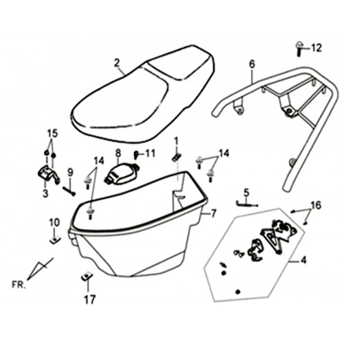 SELLE ORBIT COUTURES ROUGES