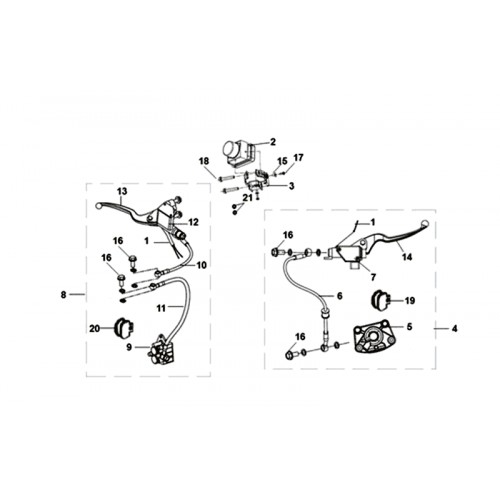 L. STRG. HANDLE LEVER