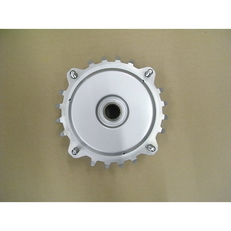 MOYEU DE ROUE ARRIERE SILVER
