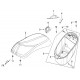 SELLE DOUBLE MARRON/BLANCHE