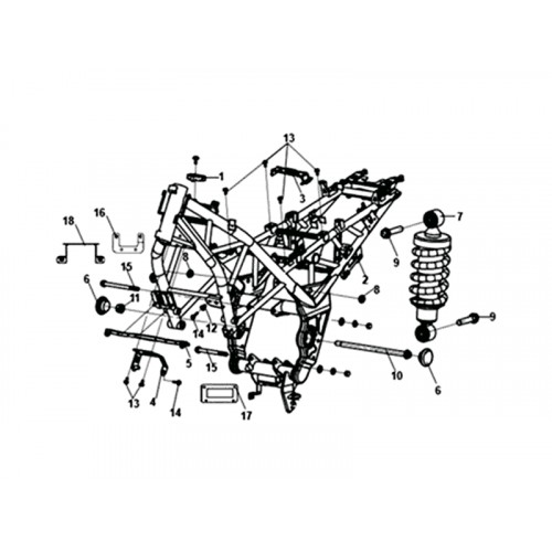 RR CUSHION ASSY