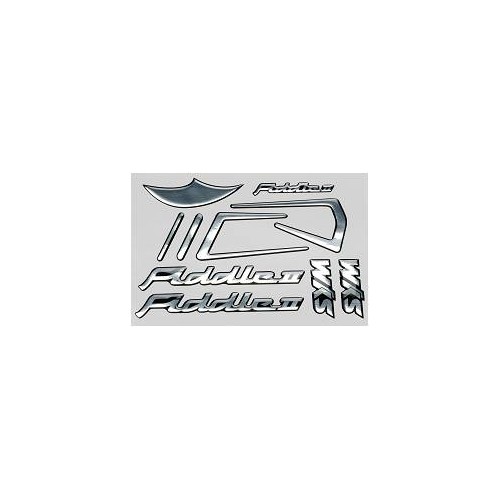 JEU D'AUTOCOLLANTS FIDDLE II NOIR