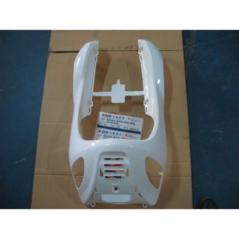 TABLIER AV BLANC WH-006