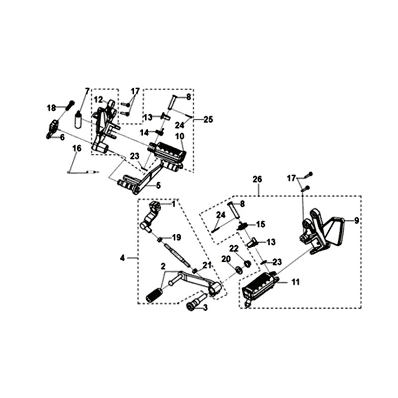 RR BRAKE PEDAL