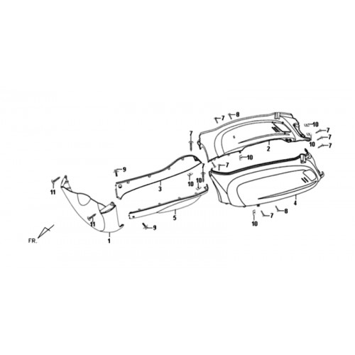 BAS DE CAISSE DROIT (BU2957C)