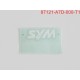 LOGO SYM BLEU