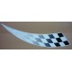 ADHESIF GAUCHE MIO RACING BLANC