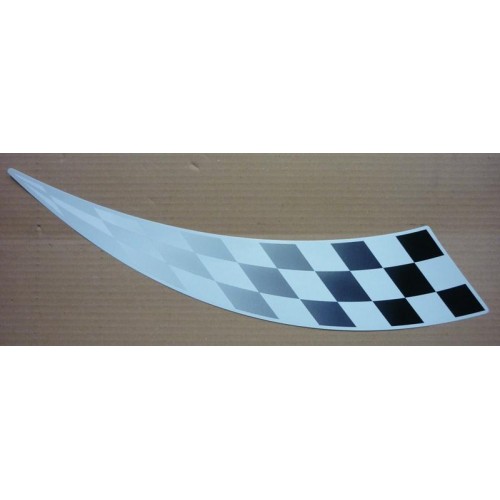 ADHESIF GAUCHE MIO RACING BLANC
