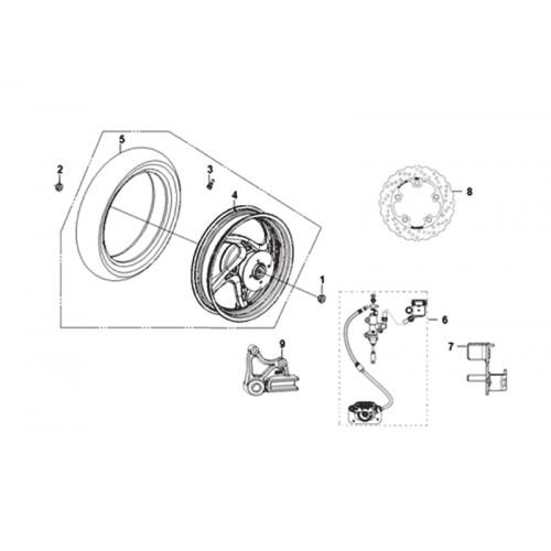 DAMPER DE ROUE AR
