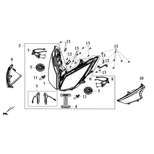 PROJECTEUR DROIT