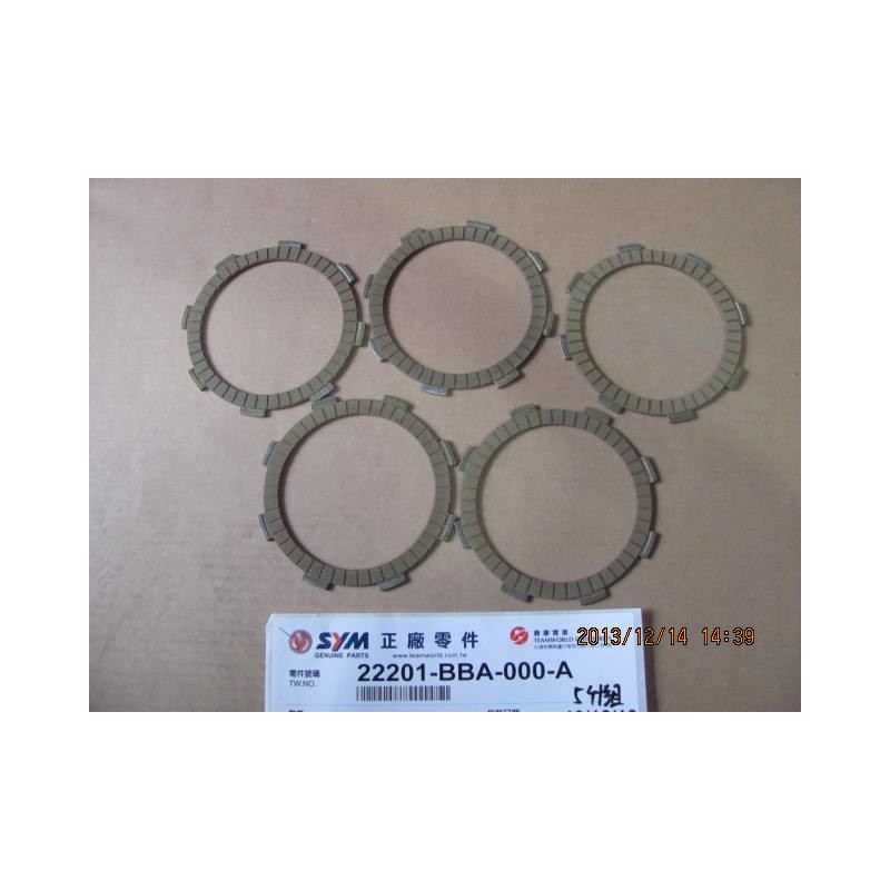 ENS DISQUES D'EMBRAYAGE(6 PCS)
