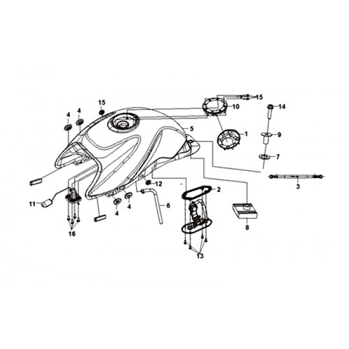 FUEL TANK ASSY