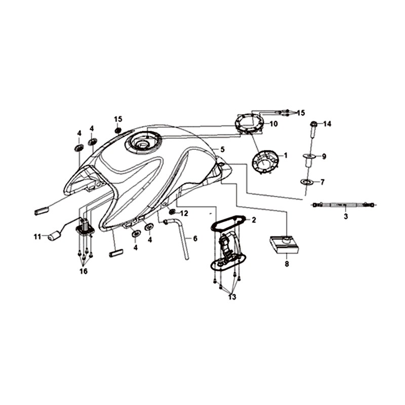 FUEL TANK ASSY