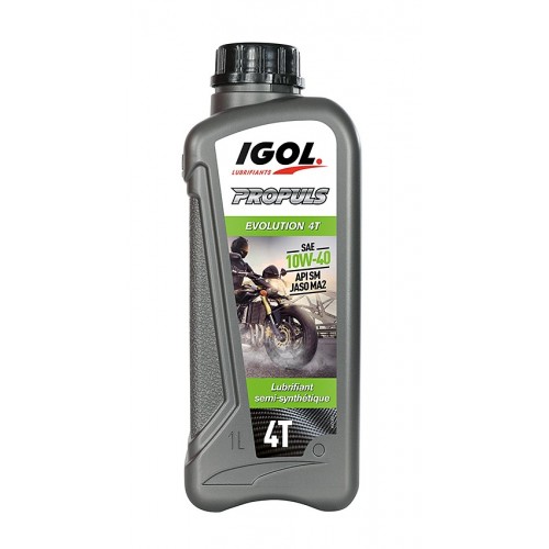 HUILE MOTEUR PROPULS EVO 4T 10W40 SEMI SYNTHETIQUE 1 LITRE