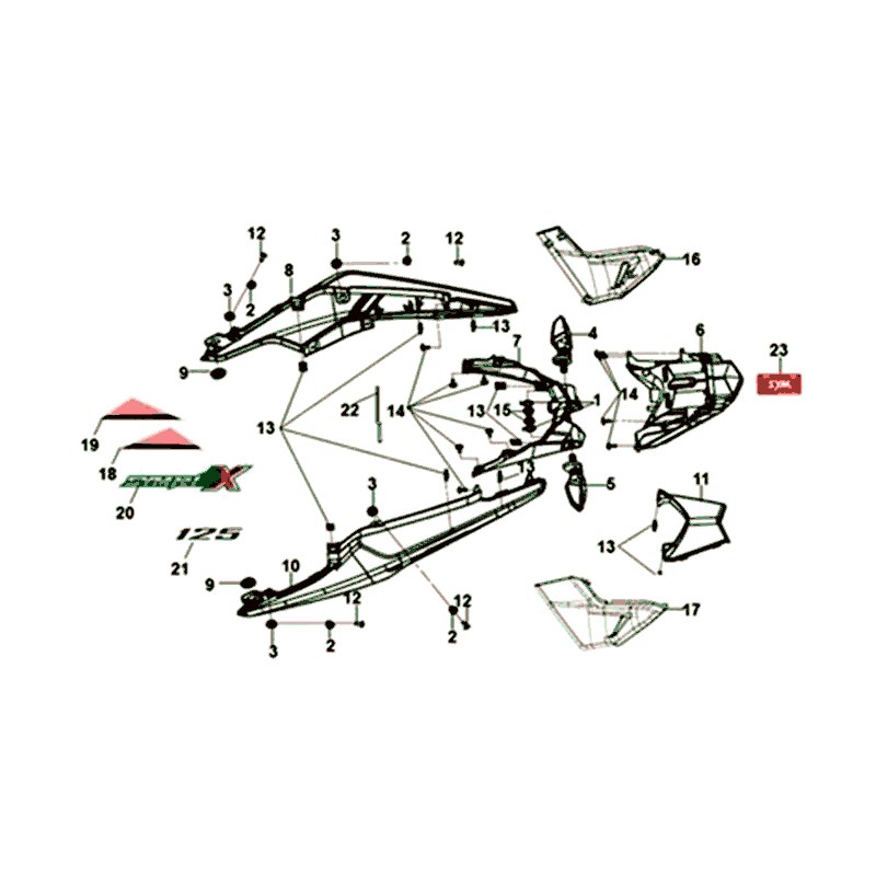 R. BODY COVER(BK-007U)