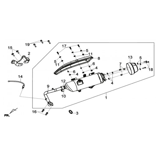 ECHAPPEMENT GY-010UL