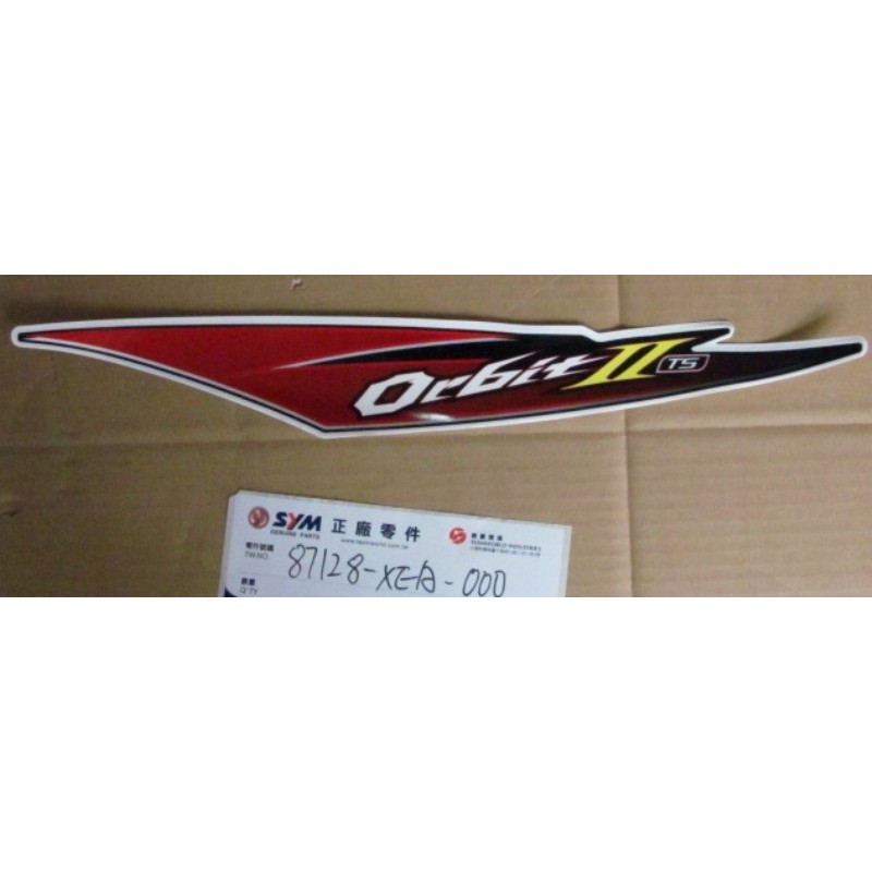 ADHESIF GAUCHE ORBIT II TS